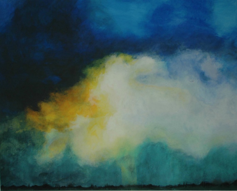 Ueberwaeltigend, 80 x 100